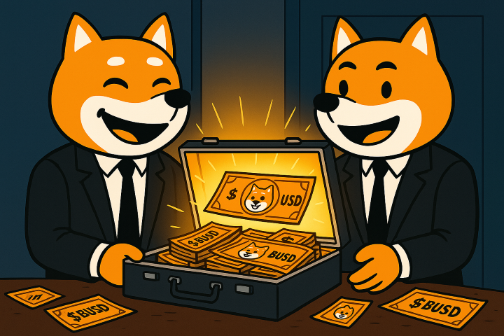 BONK suitcase of bucks